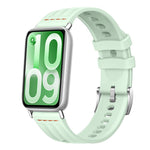 Cinturino per orologio in silicone tinta unita con design a triplo anello a linea singola., For Xiaomi Band 10 Pro / Redmi Watch 6 / 5