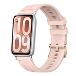 Cinturino per orologio in silicone tinta unita con design a triplo anello a linea singola., For Xiaomi Band 10 Pro / Redmi Watch 6 / 5