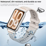 Cinturino per orologio in silicone tinta unita con design a triplo anello a linea singola., For Xiaomi Band 10 Pro / Redmi Watch 6 / 5