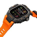 Connettore metallico, cassa, cinturino in TPU integrato, For Apple Watch Ultra3 / Ultra2 / Ultra 49mm