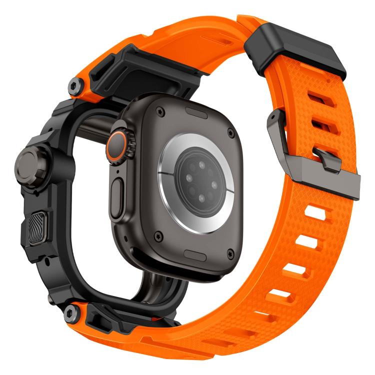 Connettore metallico, cassa, cinturino in TPU integrato, For Apple Watch Ultra3 / Ultra2 / Ultra 49mm