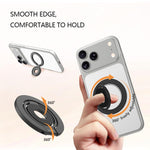 Supporto magnetico per telefono LeReach Triple Ring Power Edition con anello girevole a 360 gradi.