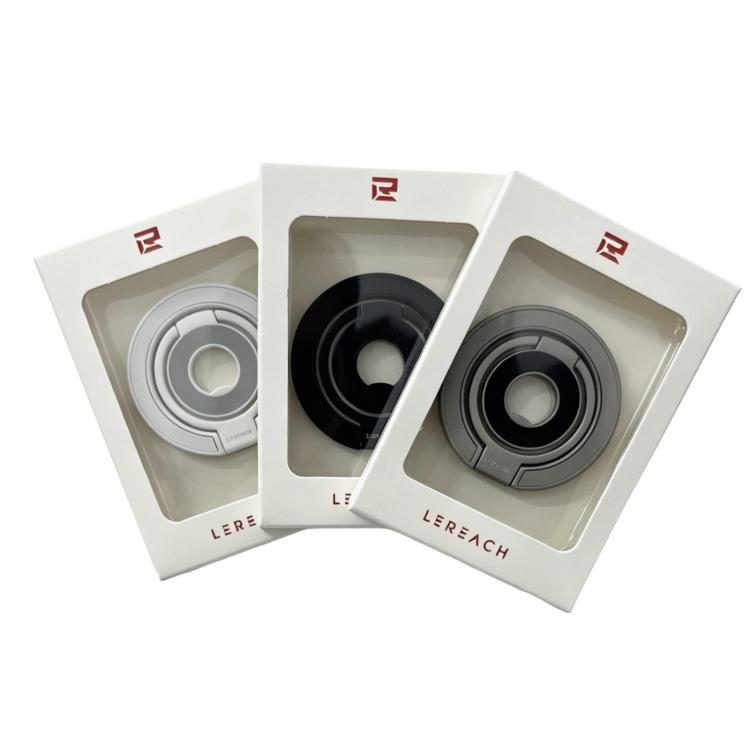 Supporto magnetico per telefono LeReach Triple Ring Power Edition con anello girevole a 360 gradi.
