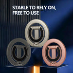 Supporto magnetico per telefono LeReach StarRing Dual Ring, stabile e multifunzionale, con rotazione a 360 gradi.