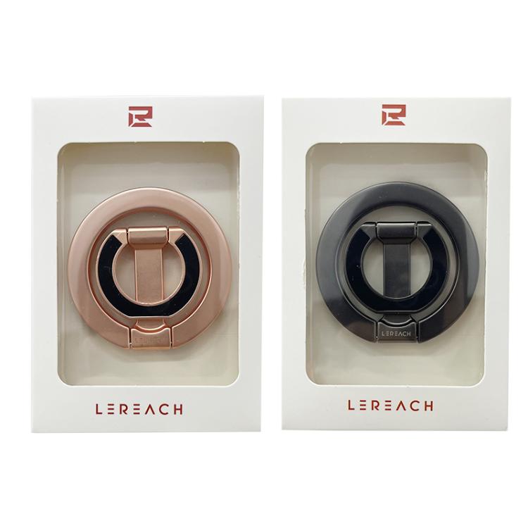 Supporto magnetico per telefono LeReach StarRing Dual Ring, stabile e multifunzionale, con rotazione a 360 gradi.