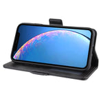Custodia per cellulare in pelle con supporto a portafoglio per iPhone XIR (2019), con portafoglio, supporto e slot per carte, For iPhone 11