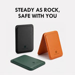 Portafoglio magnetico per cellulare LeReach Vaya Series Terra in similpelle