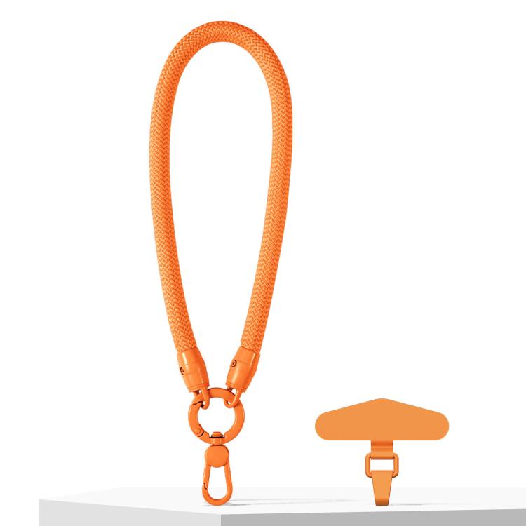 Cordino da polso corto a forma di punta di proiettile, antiurto e antifurto per cellulare.