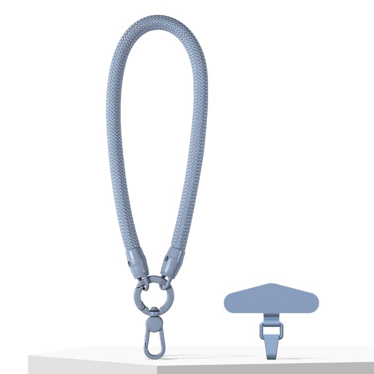 Cordino da polso corto a forma di punta di proiettile, antiurto e antifurto per cellulare.