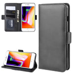 Custodia per cellulare in pelle con supporto a portafoglio per iPhone 8 Plus / 7 Plus, con portafoglio e porta carte di credito, For iPhone 8 Plus