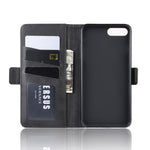 Custodia per cellulare in pelle con supporto a portafoglio per iPhone 8 Plus / 7 Plus, con portafoglio e porta carte di credito, For iPhone 8 Plus
