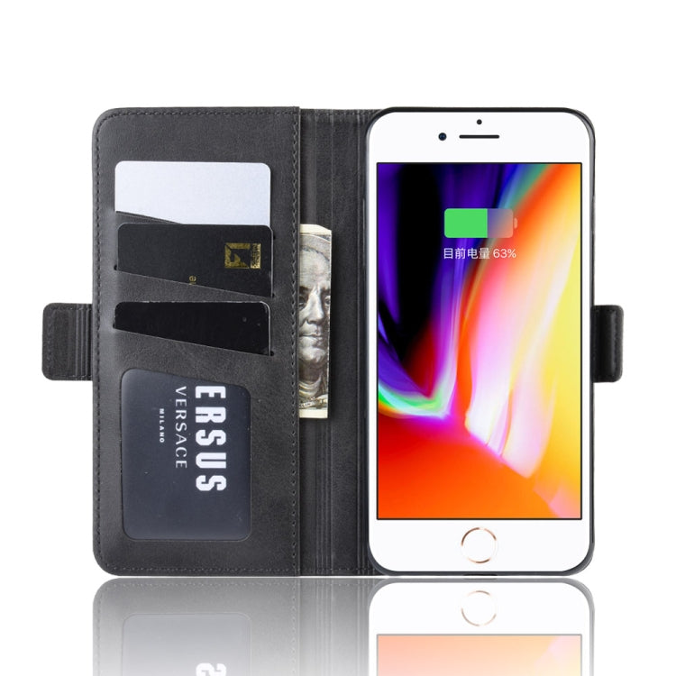 Custodia per cellulare in pelle con supporto a portafoglio per iPhone 8 Plus / 7 Plus, con portafoglio e porta carte di credito, For iPhone 8 Plus