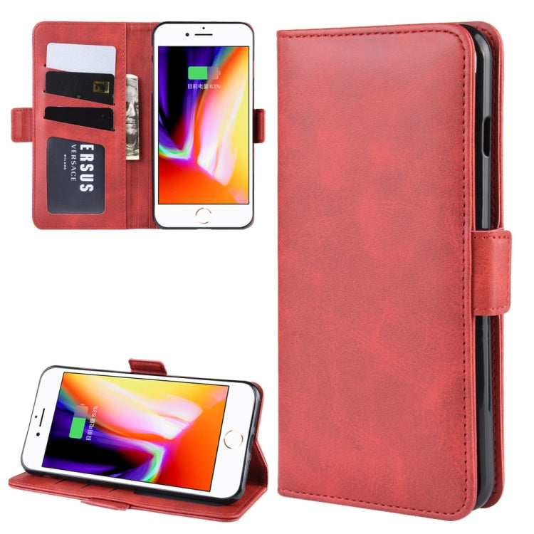 Custodia per cellulare in pelle con supporto a portafoglio per iPhone 8 Plus / 7 Plus, con portafoglio e porta carte di credito, For iPhone 8 Plus