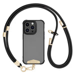 Cordino per cellulare 2 in 1 anti-smarrimento, regolabile e staccabile con clip.