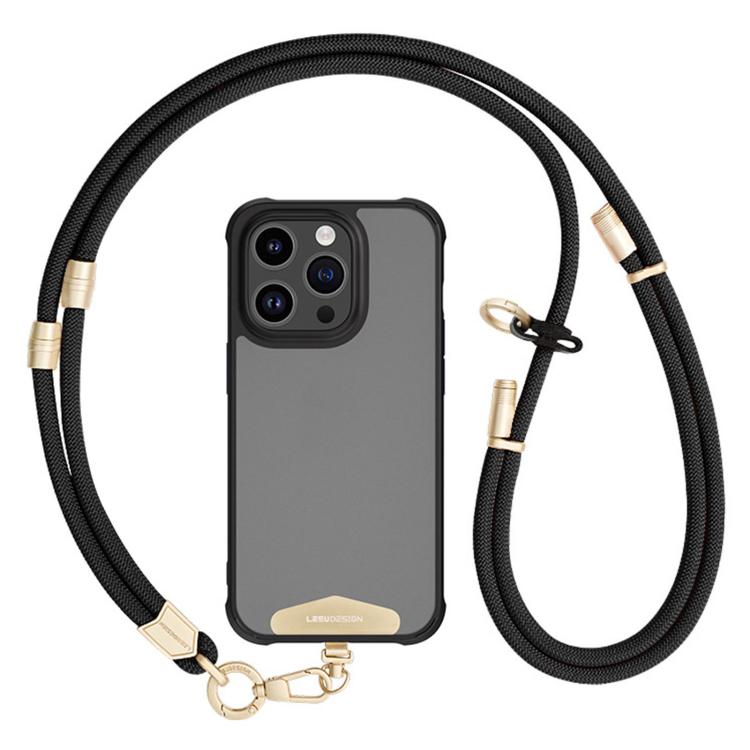 Cordino per cellulare 2 in 1 anti-smarrimento, regolabile e staccabile con clip.