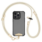 Cordino per cellulare 2 in 1 anti-smarrimento, regolabile e staccabile con clip.