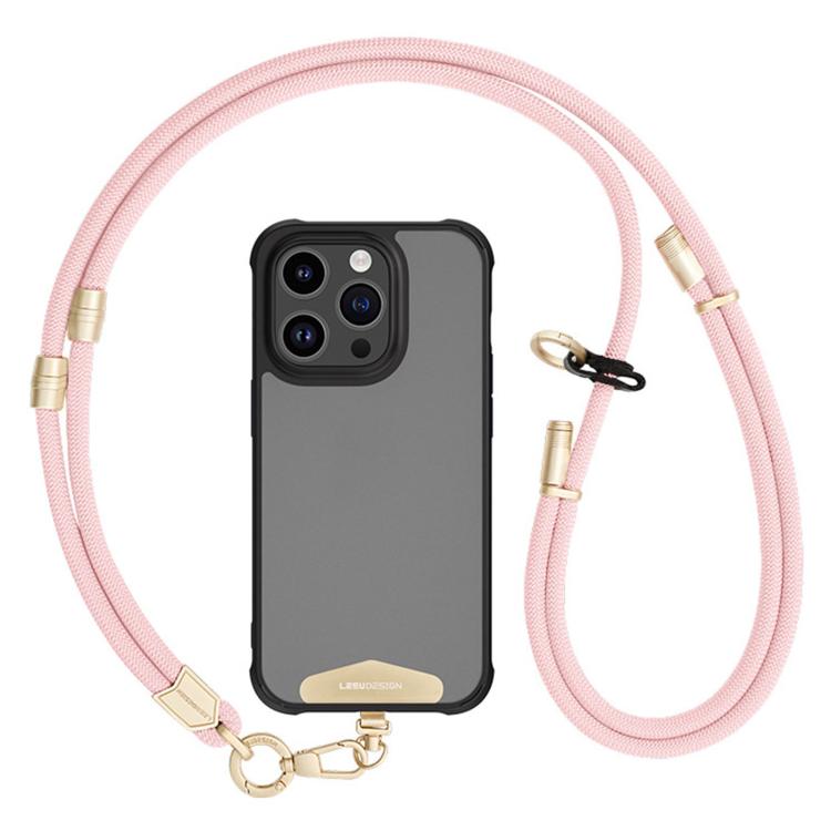 Cordino per cellulare 2 in 1 anti-smarrimento, regolabile e staccabile con clip.