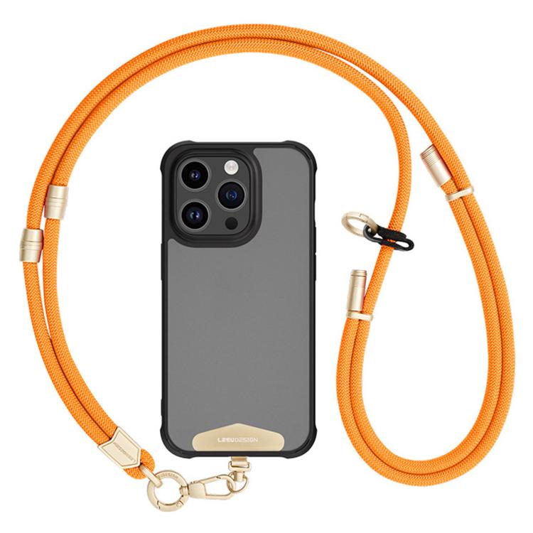 Cordino per cellulare 2 in 1 anti-smarrimento, regolabile e staccabile con clip.