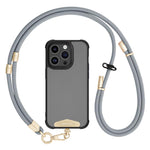 Cordino per cellulare 2 in 1 anti-smarrimento, regolabile e staccabile con clip.