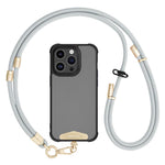 Cordino per cellulare 2 in 1 anti-smarrimento, regolabile e staccabile con clip.