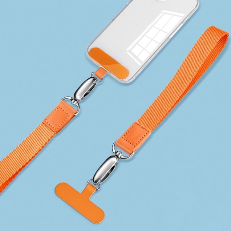 Cordino per cellulare con cinturino da polso a trama larga e resistente agli urti.