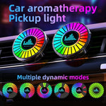 L030 Diffusore di aromi RGB per bocchette d'aria auto, con controllo vocale e luce ambientale a LED ritmica.