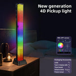Striscia LED ricaricabile 4D RGB Bluetooth con app