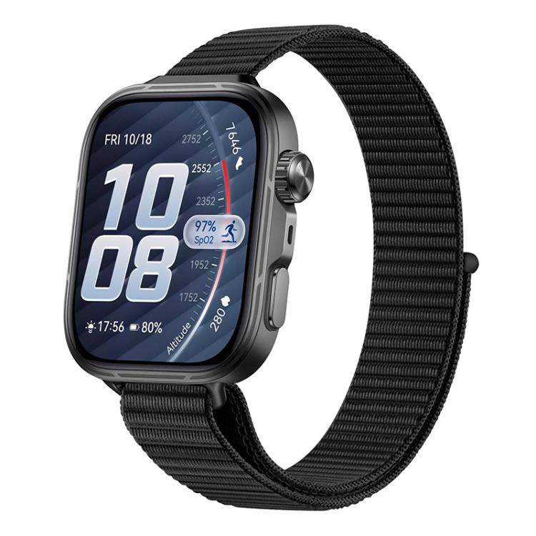 Cinturino per orologio sottile in nylon con chiusura a strappo., For Huawei Watch Fit 5 / Fit 5 Pro / Fit 4