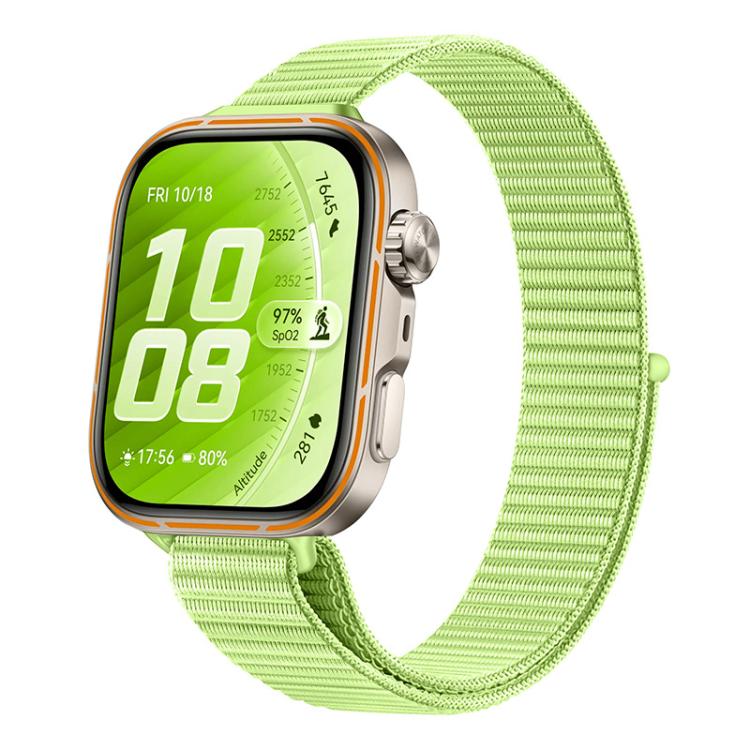 Cinturino per orologio sottile in nylon con chiusura a strappo., For Huawei Watch Fit 5 / Fit 5 Pro / Fit 4