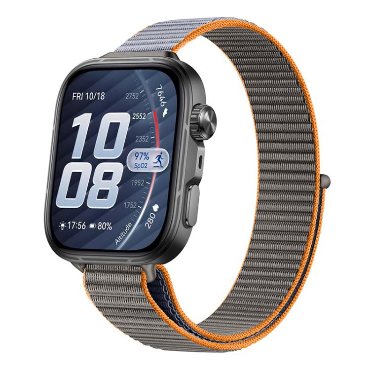 Cinturino per orologio sottile in nylon con chiusura a strappo., For Huawei Watch Fit 5 / Fit 5 Pro / Fit 4