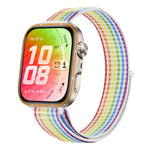 Cinturino per orologio sottile in nylon con chiusura a strappo., For Huawei Watch Fit 5 / Fit 5 Pro / Fit 4