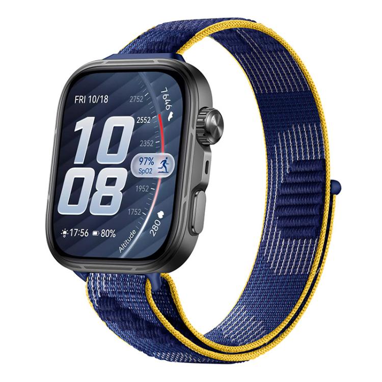 Cinturino per orologio sottile in nylon con chiusura a strappo., For Huawei Watch Fit 5 / Fit 5 Pro / Fit 4