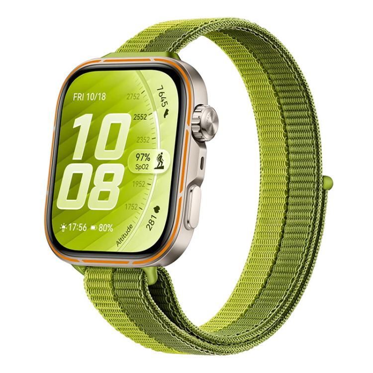 Cinturino per orologio sottile in nylon con chiusura a strappo., For Huawei Watch Fit 5 / Fit 5 Pro / Fit 4