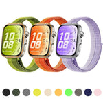 Cinturino per orologio sottile in nylon con chiusura a strappo., For Huawei Watch Fit 5 / Fit 5 Pro / Fit 4