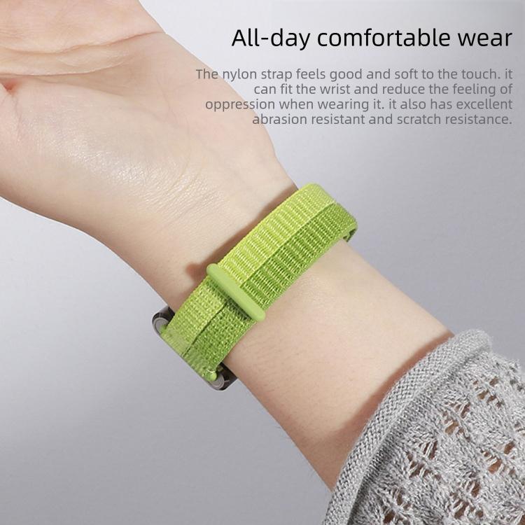 Cinturino per orologio sottile in nylon con chiusura a strappo., For Huawei Watch Fit 5 / Fit 5 Pro / Fit 4