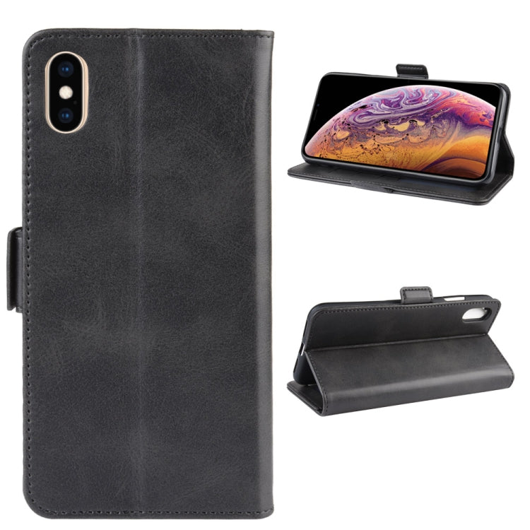 Custodia per cellulare in pelle con supporto a portafoglio per iPhone XS MAX ， con portafoglio, supporto e slot per carte, For iPhone XS Max