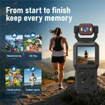 Videocamera D1 4K HD con registrazione Wi-Fi e Bluetooth, schermo HD da 1,54 pollici, portatile e maneggevole., D1