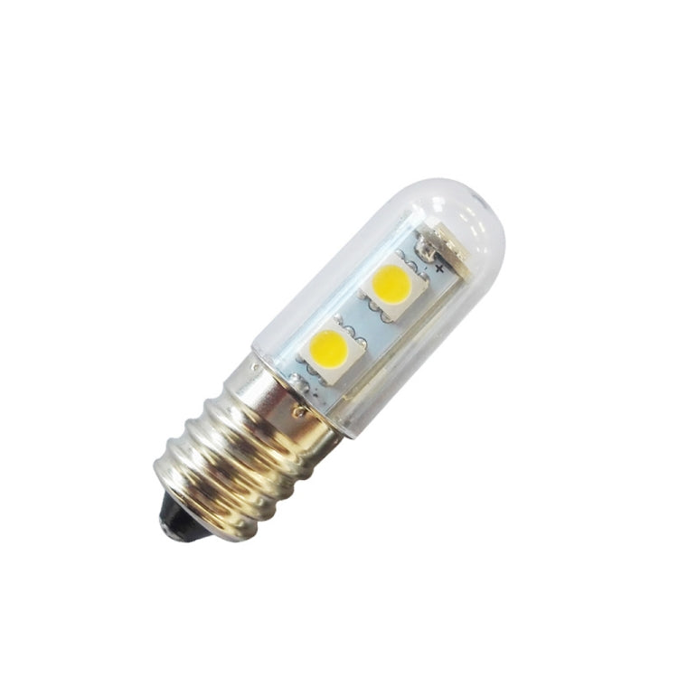 Lampadina LED E14 a vite per frigorifero 1W 220V AC 7 luci SMD 5050 ampere LED per frigorifero casa