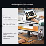 UGREEN Hub 6 in 1 con Ethernet Gigabit e ricarica 100W