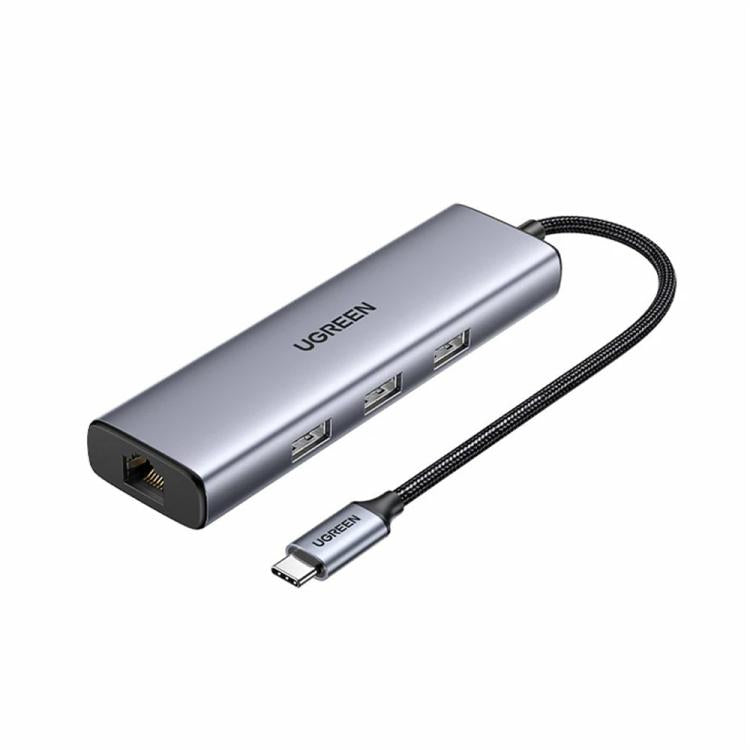 UGREEN Hub 6 in 1 con Ethernet Gigabit e ricarica 100W