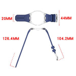 Cassa in plastica trasparente con cinturino in silicone integrato, direzione ore 3:00, For Swatch Royal Pop