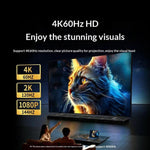 Adattatore USB-C 6 in 1 con Ethernet Gigabit e uscita 4K 60Hz