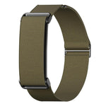 Cinturino per orologio in nylon elastico con fibbia a otto e montatura in metallo., For Google Fitbit Air