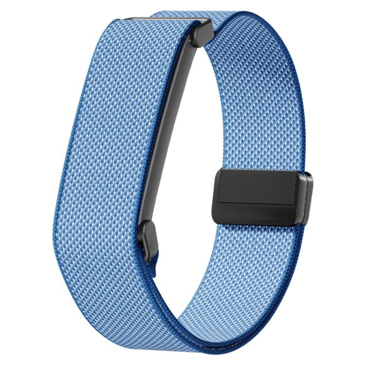 Struttura in metallo con trama a griglia, chiusura magnetica, cinturino elastico in nylon., For Google Fitbit Air