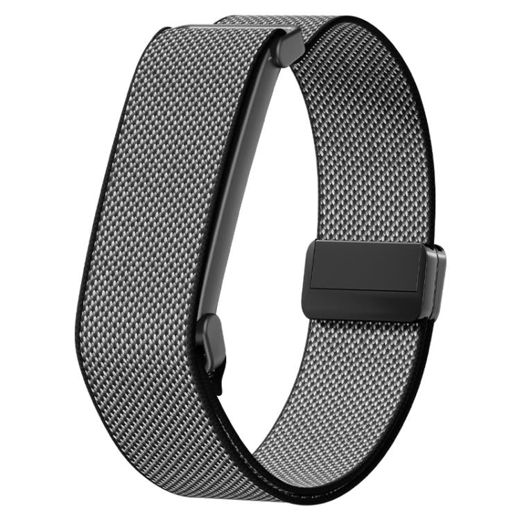 Struttura in metallo con trama a griglia, chiusura magnetica, cinturino elastico in nylon., For Google Fitbit Air