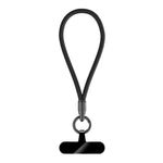 Cordino per cellulare con clip ad anello a forma di proiettile, 30cm Wrist Style, 90cm Neck Strap Style