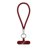 Cordino per cellulare con clip ad anello a forma di proiettile, 30cm Wrist Style, 90cm Neck Strap Style
