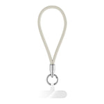Cordino per cellulare con clip ad anello a forma di proiettile, 30cm Wrist Style, 90cm Neck Strap Style