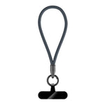 Cordino per cellulare con clip ad anello a forma di proiettile, 30cm Wrist Style, 90cm Neck Strap Style