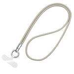 Cordino per cellulare con clip ad anello a forma di proiettile, 30cm Wrist Style, 90cm Neck Strap Style